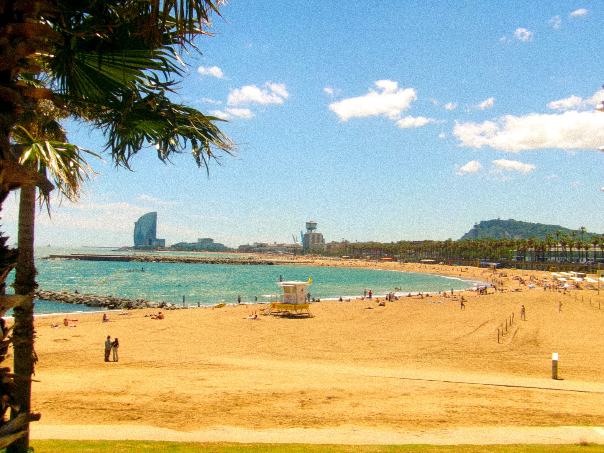Barcelona beach