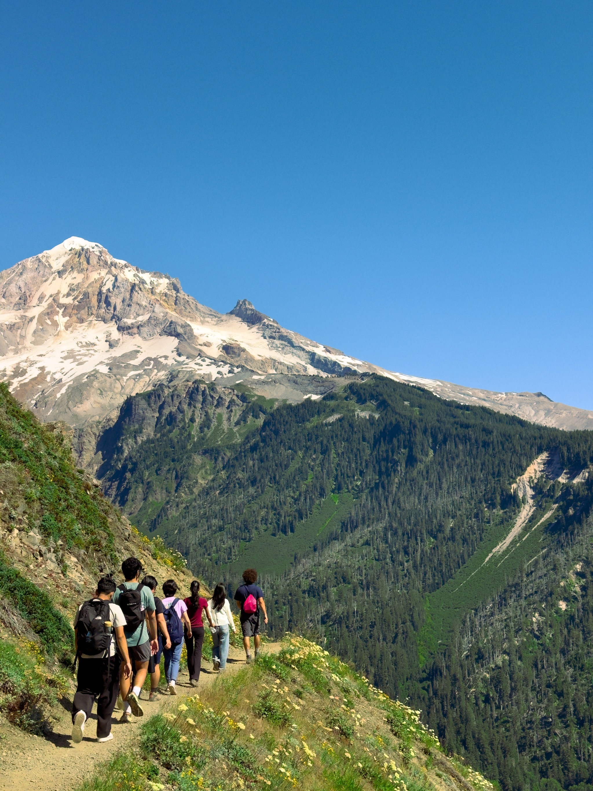 Hiking near Mt. Hood
