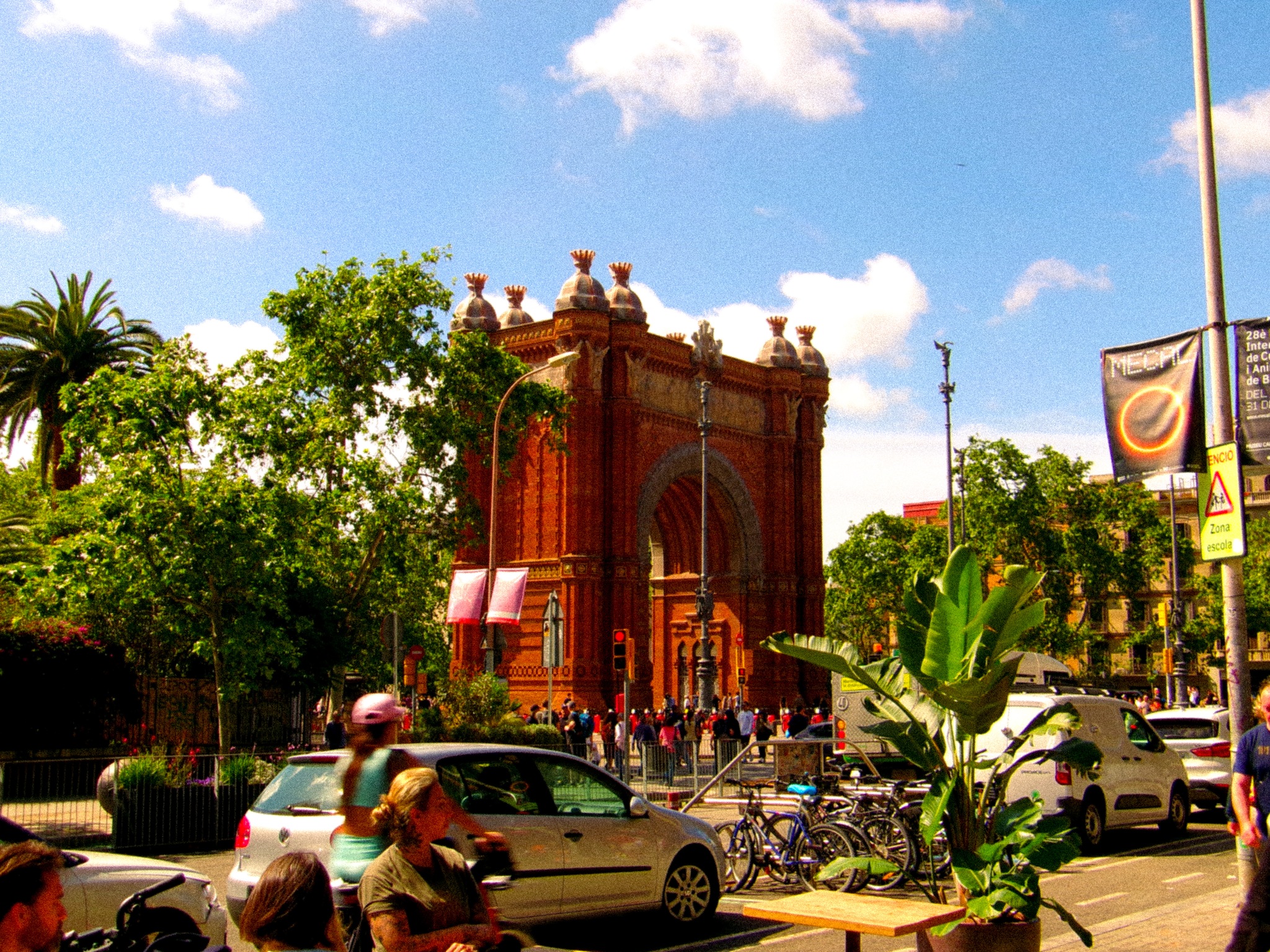 Arc de Triumph in Barcelona
