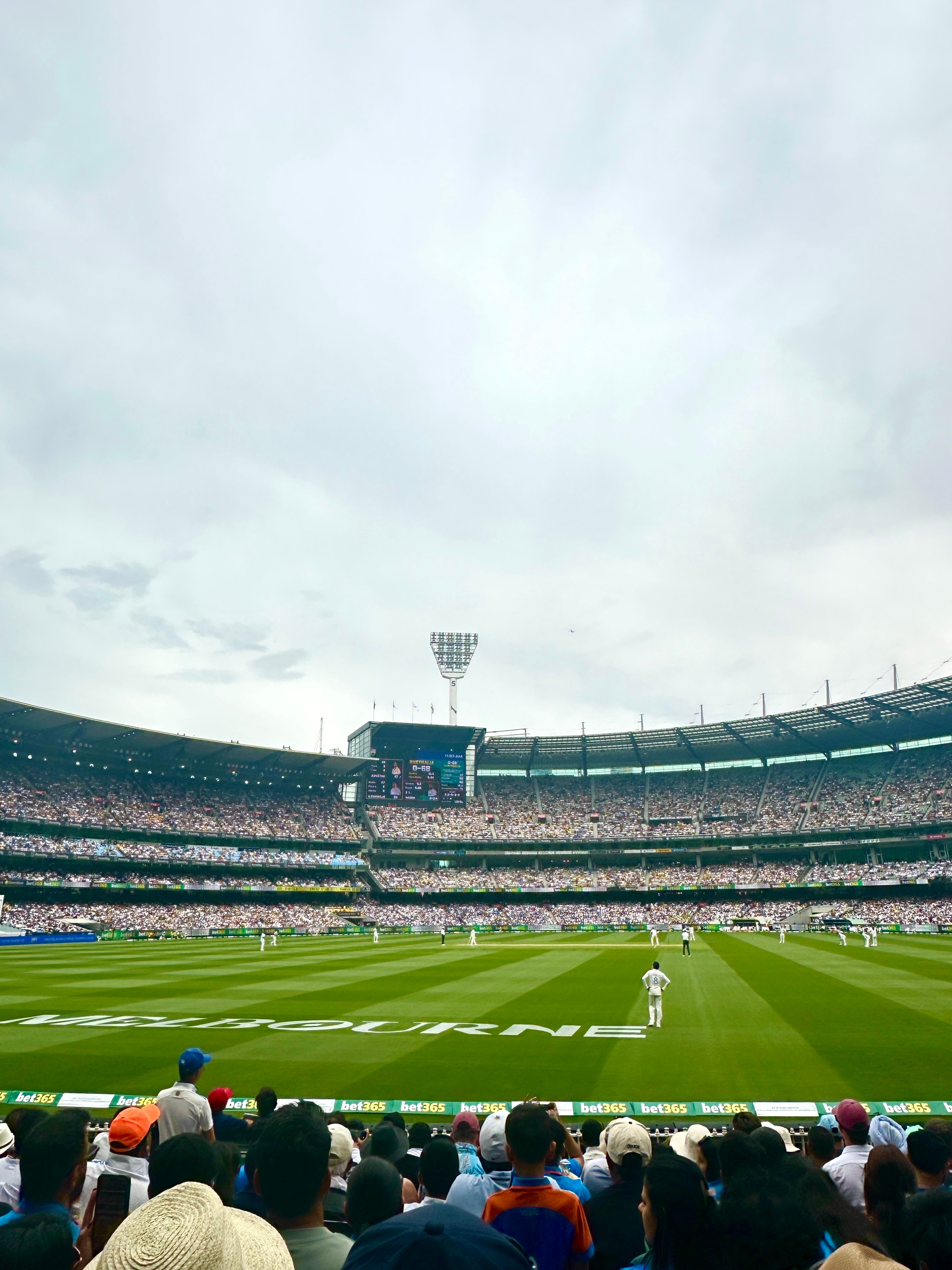 Test Cricket Match in Melbourne