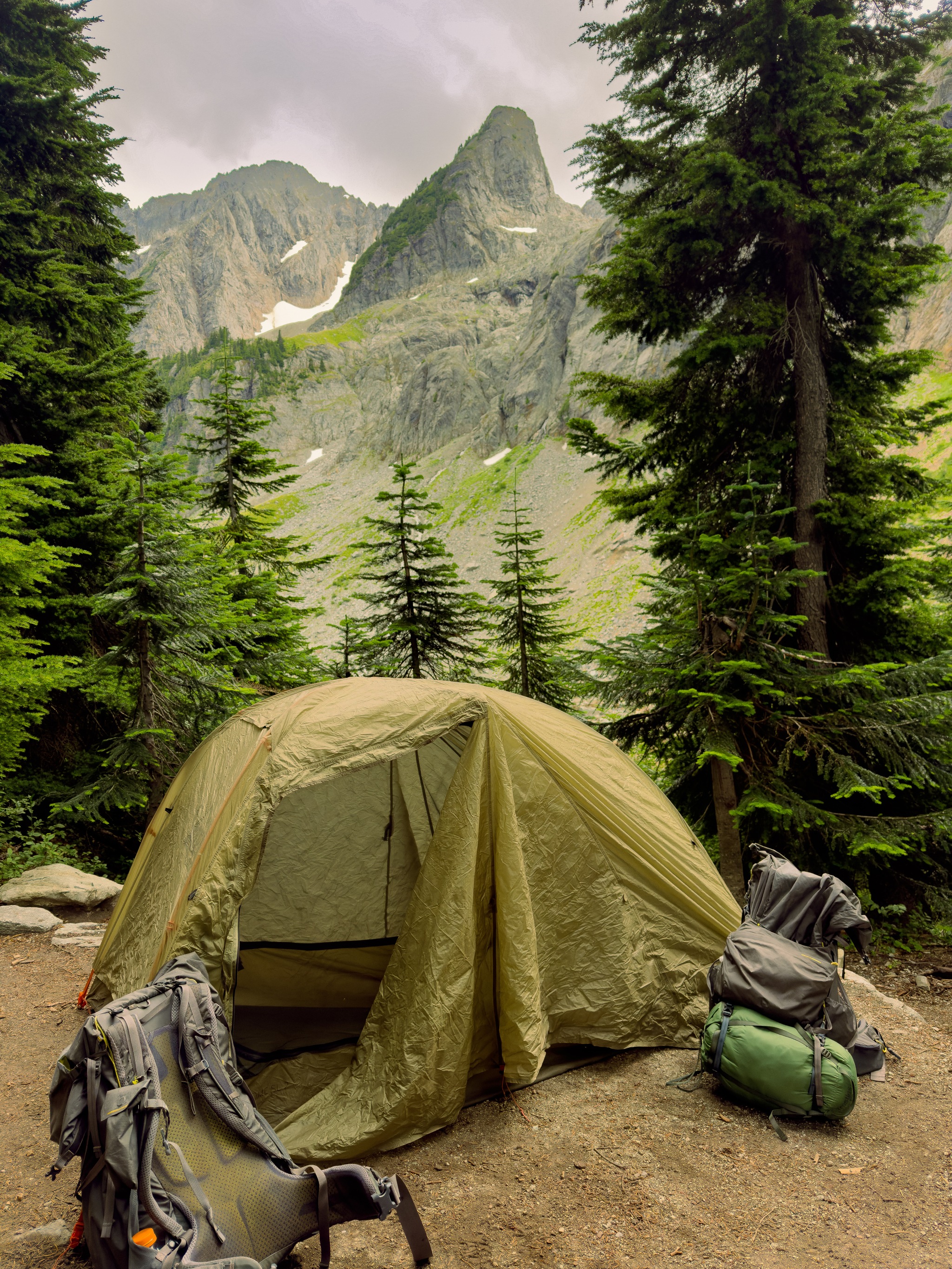 Pelton Basin Campsite